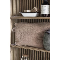 Ib Laursen Toilettaske quiltet burned rose