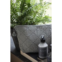 Ib Laursen - Toilettaske quiltet green mist