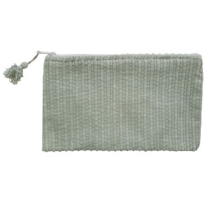 Ib Laursen Toilettaske rillet lysegrn