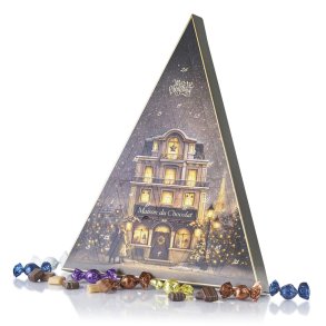 FORUDBESTILLING Cocoture kalender gr�, 270g mix � chokoladekugler & marcipan