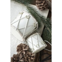 Ib Laursen Tromme creme 7 cm.