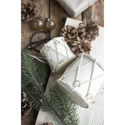 Ib Laursen Tromme creme 7 cm.