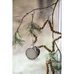 Ib Laursen Tromme mini mrkebrun