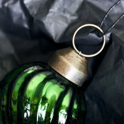 House Doctor - Julepynt, Twist, grn - 5 diameter