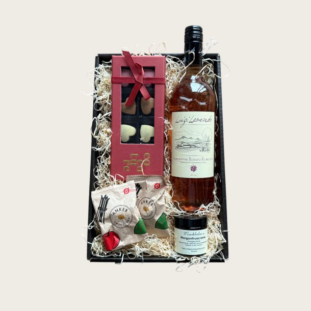 Valentines gave - ros�, s�dt og hudpleje