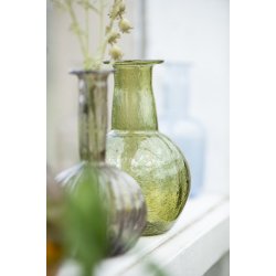 Ib Laursen - Vase med riller 4 ass farver UNIKA 10,5 cm. 1 stk.