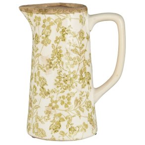 Ib Laursen - Vase med hank Green Blossom