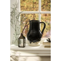 Ib Laursen Vase med hank rustik bl Avignon