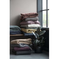 Ib Laursen -Vintage Quilt smoke - 130 x 180 cm