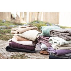 Ib Laursen - Vintage quilt blue shade 130 x 180 cm