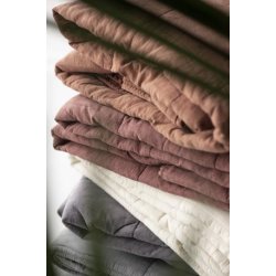 Ib Laursen - Vintage quilt butter cream - 130 x 180 cm