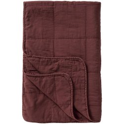 Ib Laursen -Vintage quilt coral almond - 130 x 180 cm