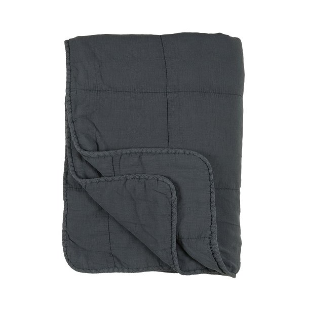 Ib Laursen Vintage quilt historical blue 130x180cm.