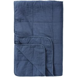  Ib Laursen Vintage quilt indigo 130x180 cm