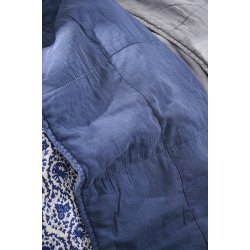 Ib Laursen Vintage quilt indigo 130x180 cm