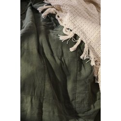  Ib Laursen Vintage quilt myrtle green 130x180 cm