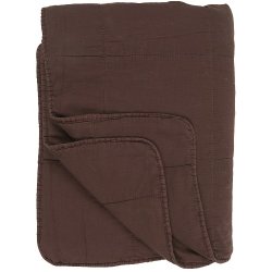 Ib Laursen Vintage quilt nutmeg 130x180 cm.