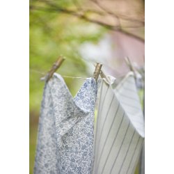 Ib Laursen Viskestykke Dorothea med stvbl blomsterranker