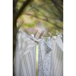 Ib Laursen Viskestykke Dorothea med stvbl blomsterranker