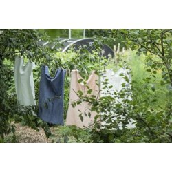 Ib Laursen - Viskestykke Freja hr/bomuld misty jade