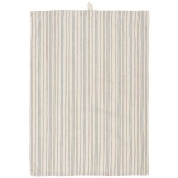 Ib Laursen Viskestykke Kasper natur mrkebl tynde striber