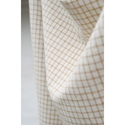 Ib Laursen Viskestykke Silas natur med sm brune tern 50x70 cm