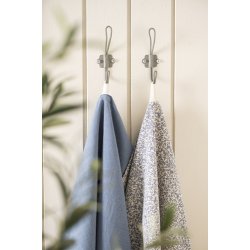 Ib Laursen - Viskestykke Sofus ensfarvet bl 50x70 cm.