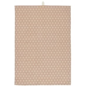 Ib Laursen Viskestykke lyserdt med mnster