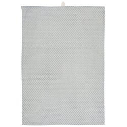 Ib Laursen Viskestykke med blt blomstermnster