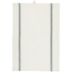 Ib Laursen Viskestykke med grnne striber i siderne 50x70 cm