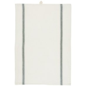 Ib Laursen Viskestykke med grnne striber i siderne 50x70 cm