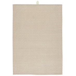 Ib Laursen Viskestykke med lille mnster i faded rose 50x70 cm