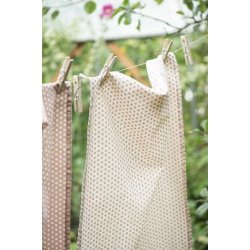 Ib Laursen - Viskestykke natur med lyserde prikker