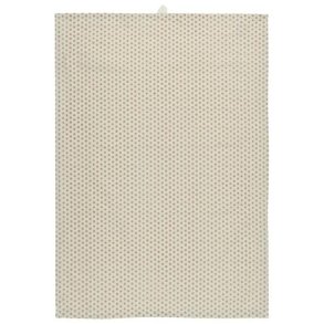 Ib Laursen - Viskestykke natur med lyserde prikker