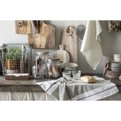 Ib Laursen - Viskestykke vaffelmnster hvidt