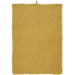 Ib Laursen - Viskestykke vaffelmnster mustard