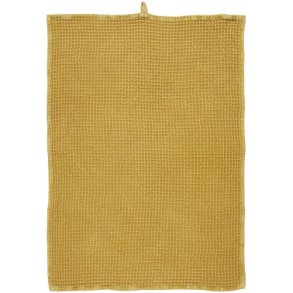 Ib Laursen - Viskestykke vaffelmnster mustard