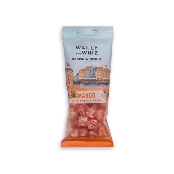 Wally and Whiz - Mango med passionfrugt  (Nyhavn)  - 56g