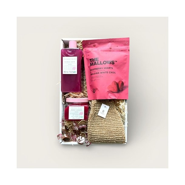 Gavekurv med wellness og l�kkerier