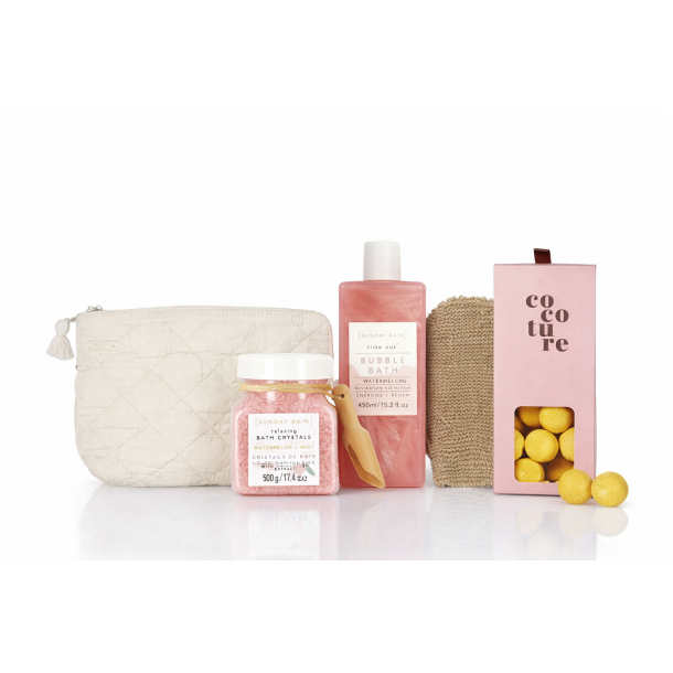 Wellnesskurv med toilettaske