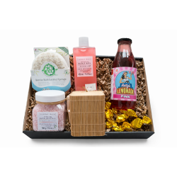 Gavekurv med wellness, lemonade og s�dt