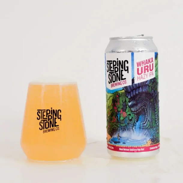 L - Stepping Stone - Whakauru (Hazy IPA), 44cl. 6,0%