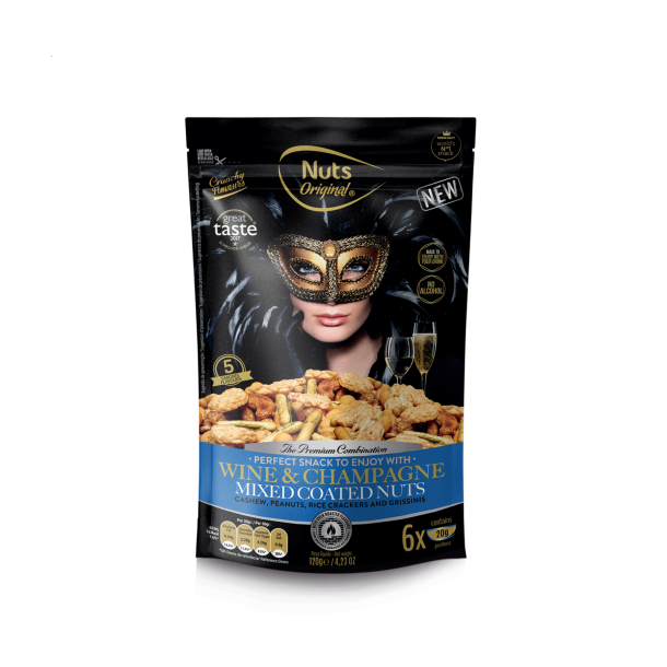 Vin &amp; Champagne Snackblanding 150g