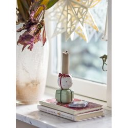 Bloomingville - Wish Lysestage, Grn, Polyresin