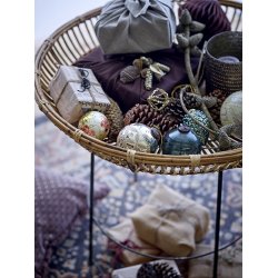 Bloomingville - Julekugle - Xavia Ornament, Orange, Glaskugle