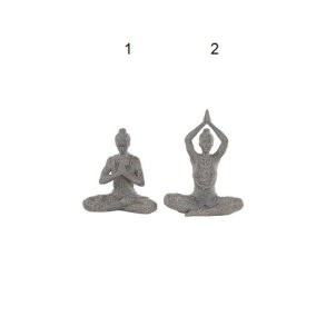 Speedtsberg - Yoga dame 2 forskellige - 1 stk. 18 cm