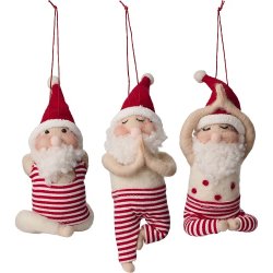 Ib Laursen Yoga-nisse til ophng 3 varianter (1 stk)