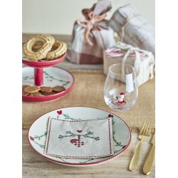 Bloomingville - Yule Serviet, Rd, 20 stk.