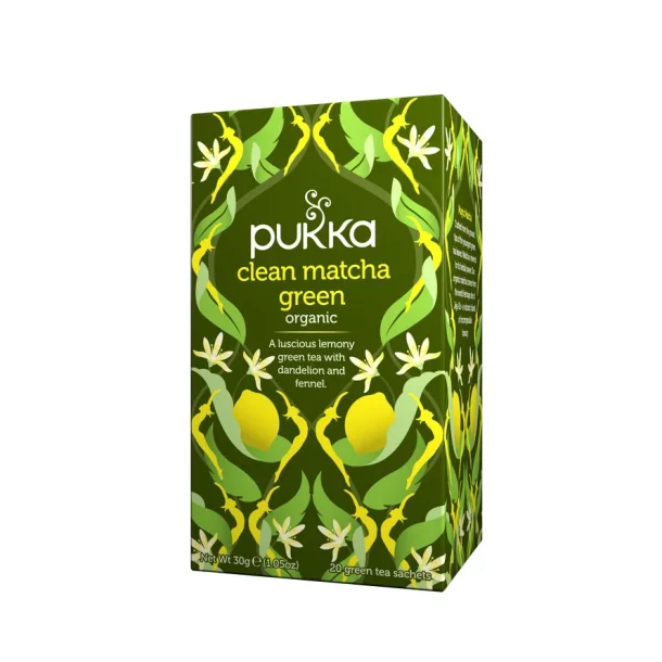 Pukka - Grn te Clean Matcha Green - ko