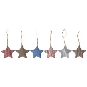 Ib Laursen Stjerne My Nostalgic Christmas  6 varianter - 1 stk 8cm